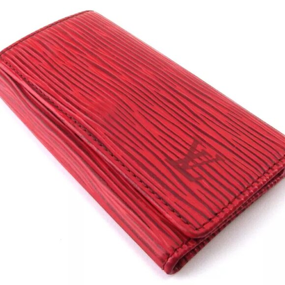 LOUIS VUITTON key case Epi Epi Leather Authentic USED T20373 - Picture 11 of 11